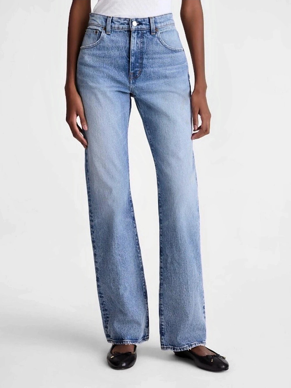 Madewell Relaxed Bootcut Jeans Blue Waist 27